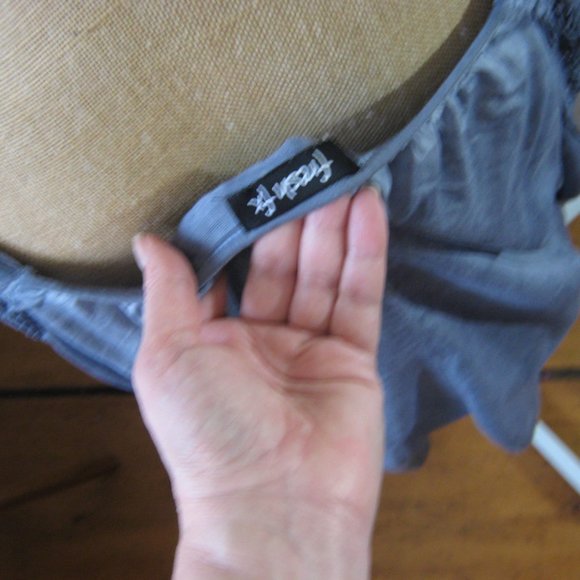 Blue Fresh FX Cold Shoulder Blouse - Picture 4 of 6